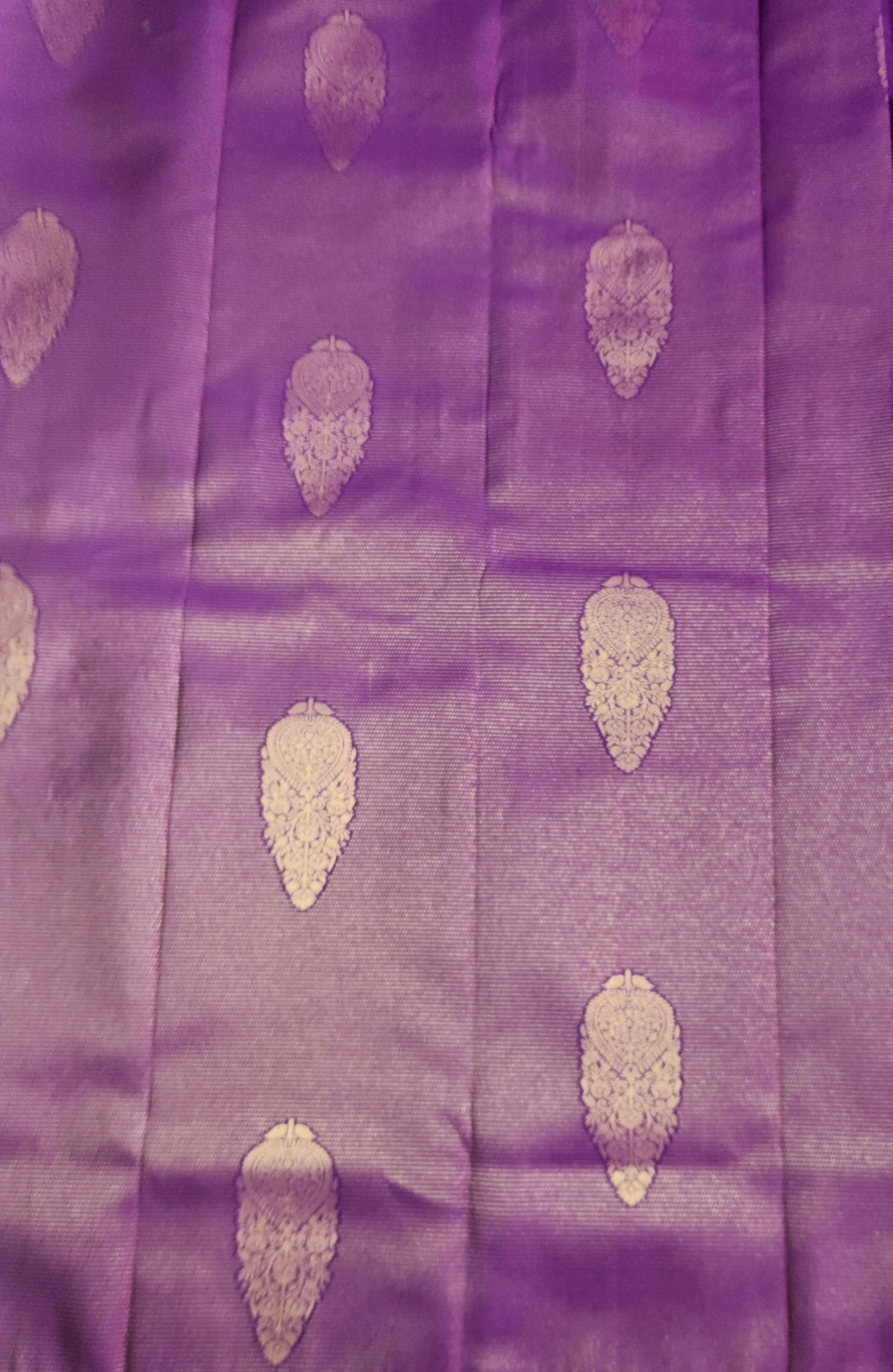 Ornate Radiance - Kancheevaram semi-silk saree