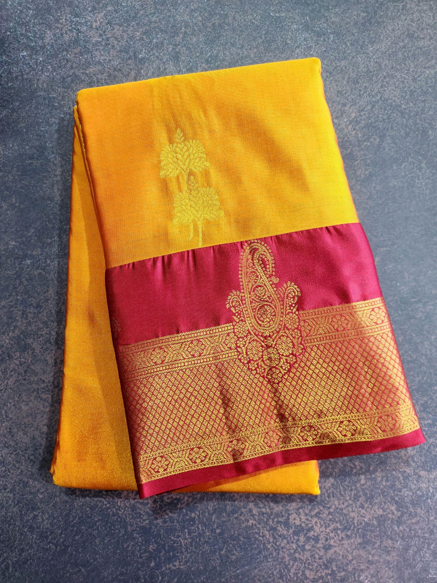 Heritage Grace - Kancheevaram semi-silk saree