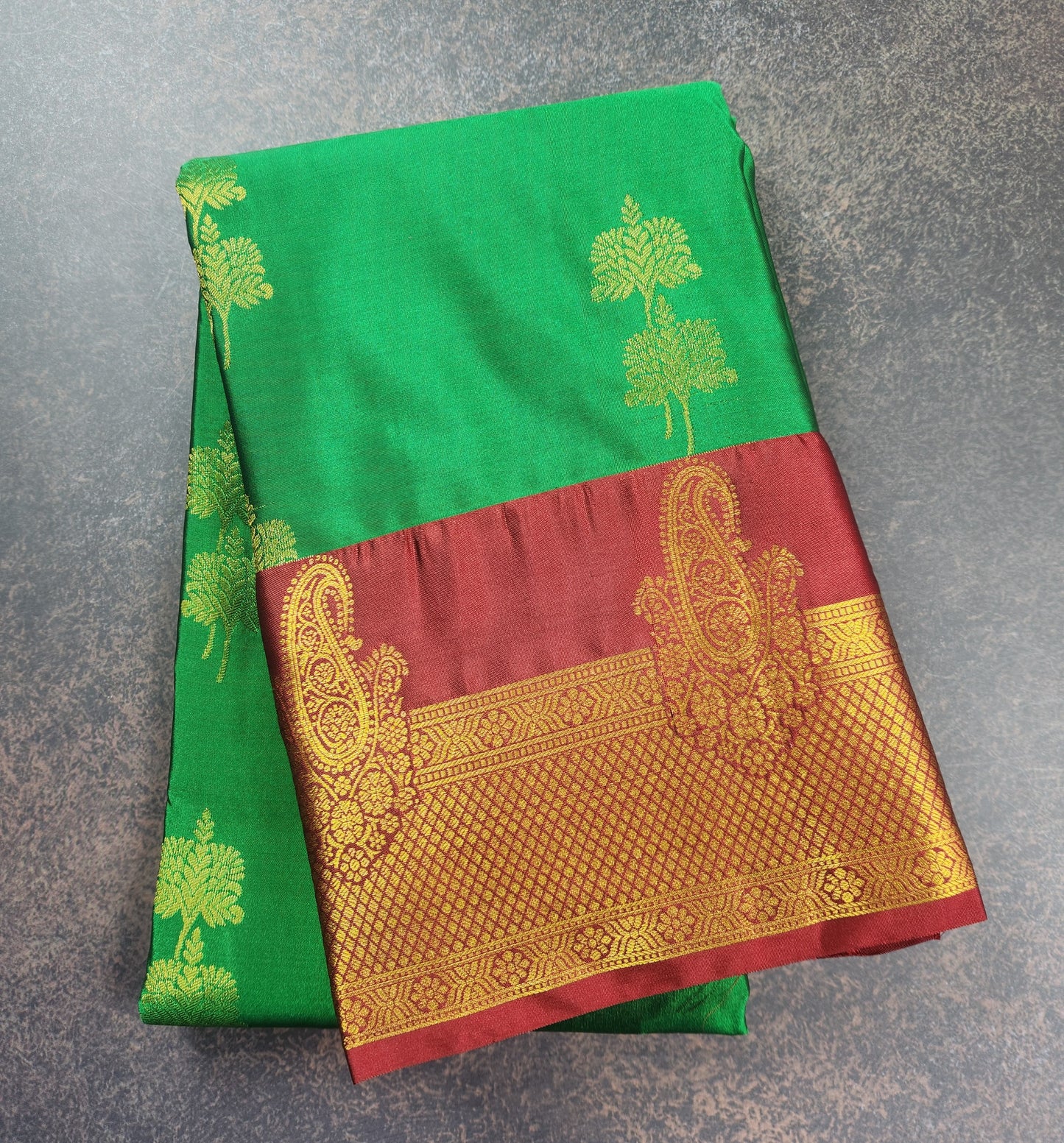 Heritage Grace - Kancheevaram semi-silk saree