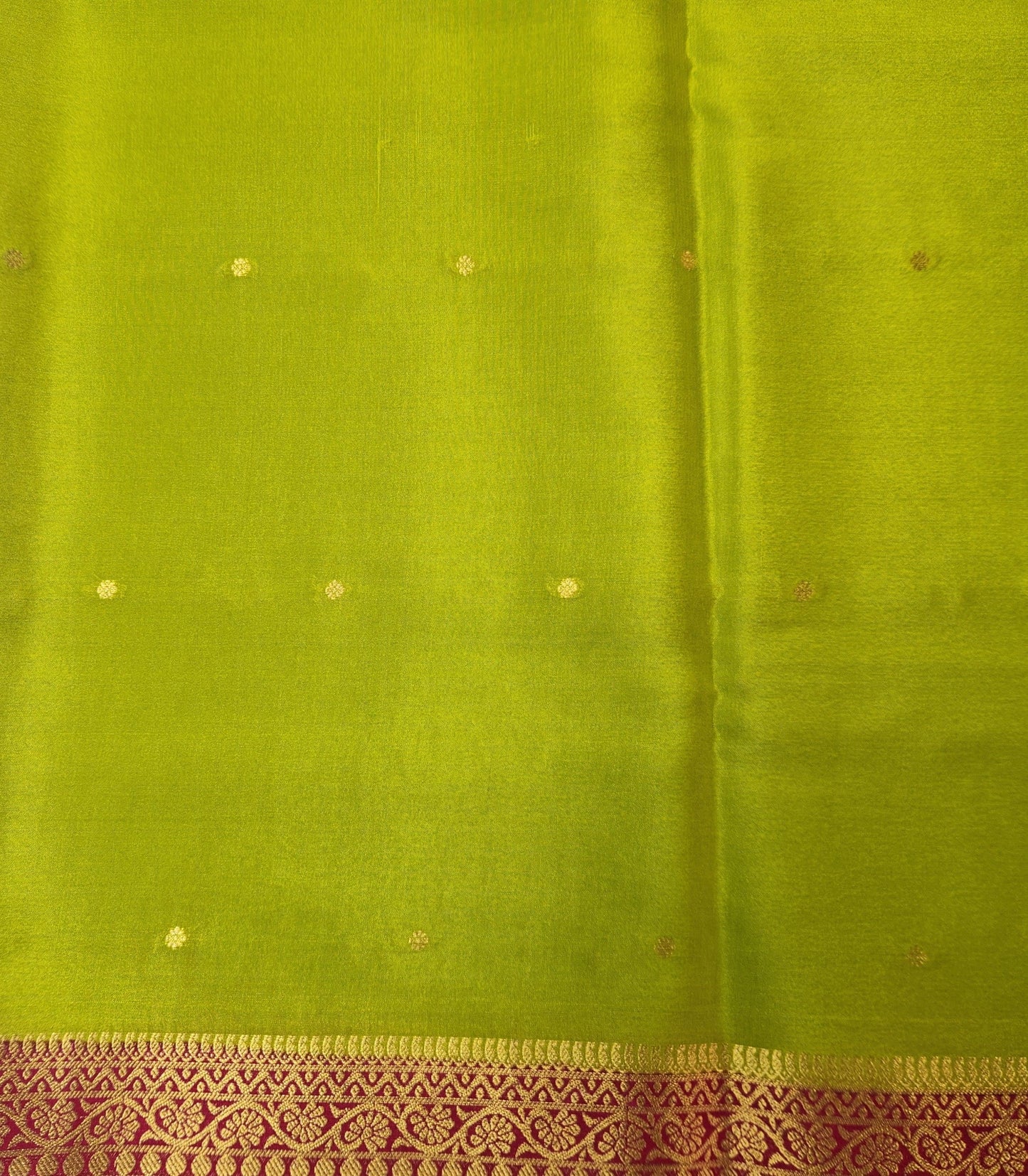 Pure Crepe Saree with small motifs