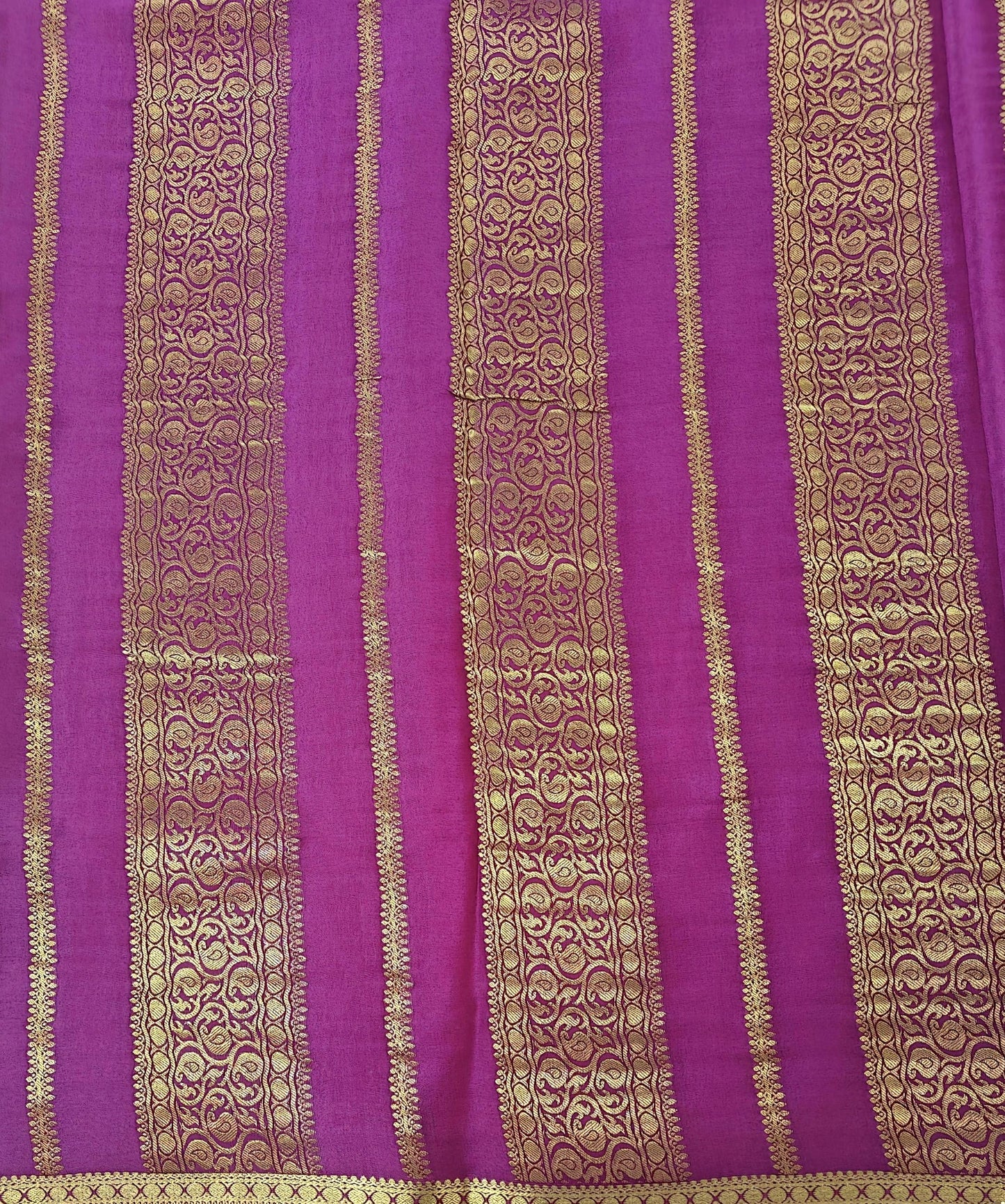Timeless Grids - Pure Checkered Crepe Sarees