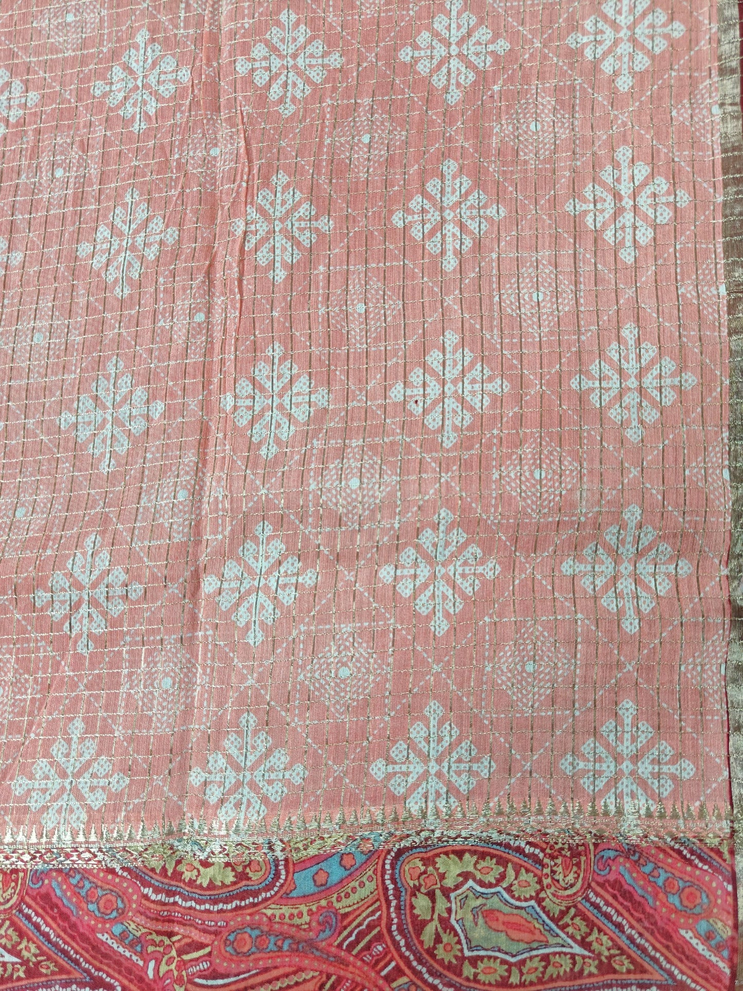 Earthy Fusion - Printed Saree