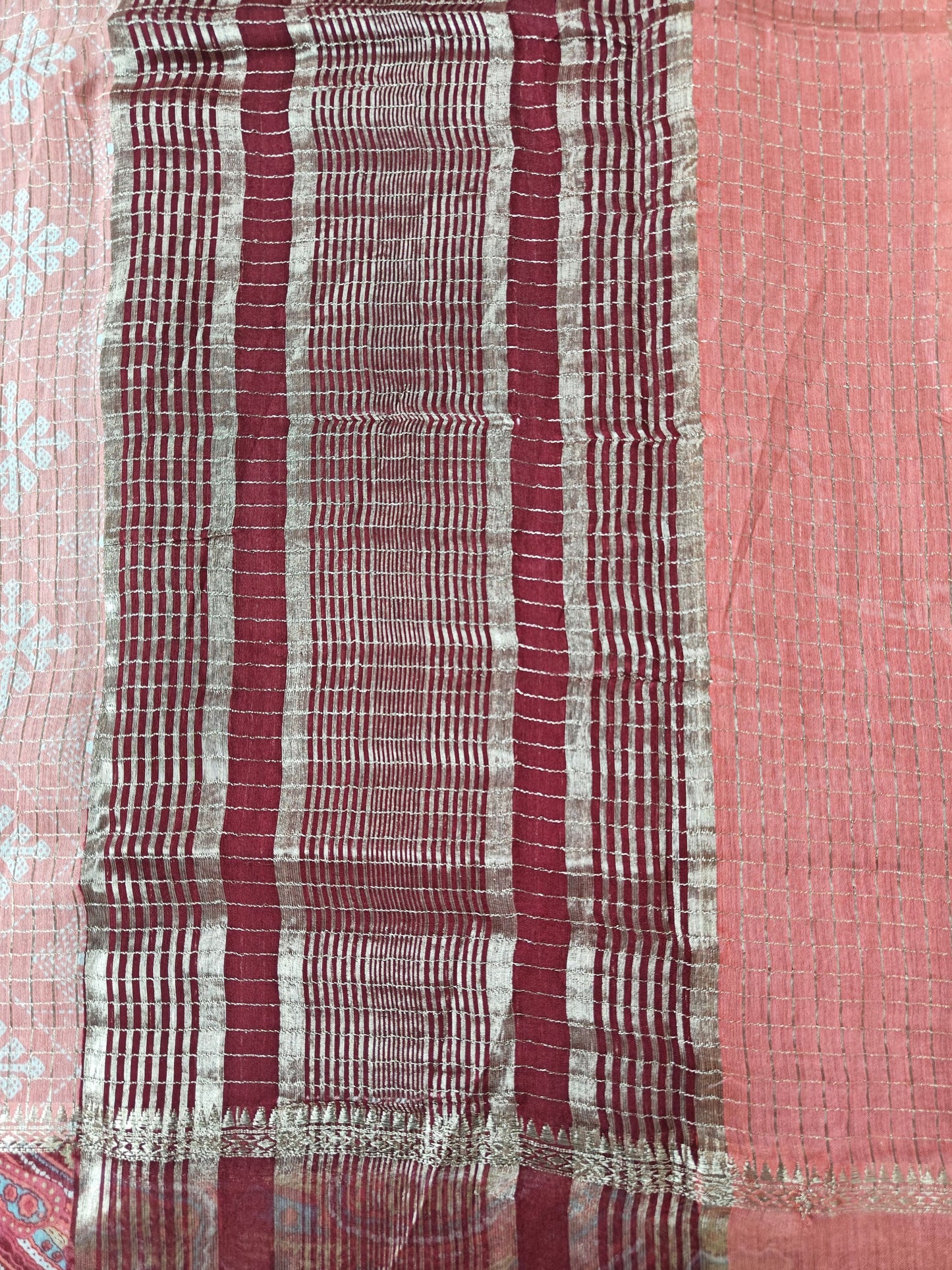 Earthy Fusion - Printed Saree