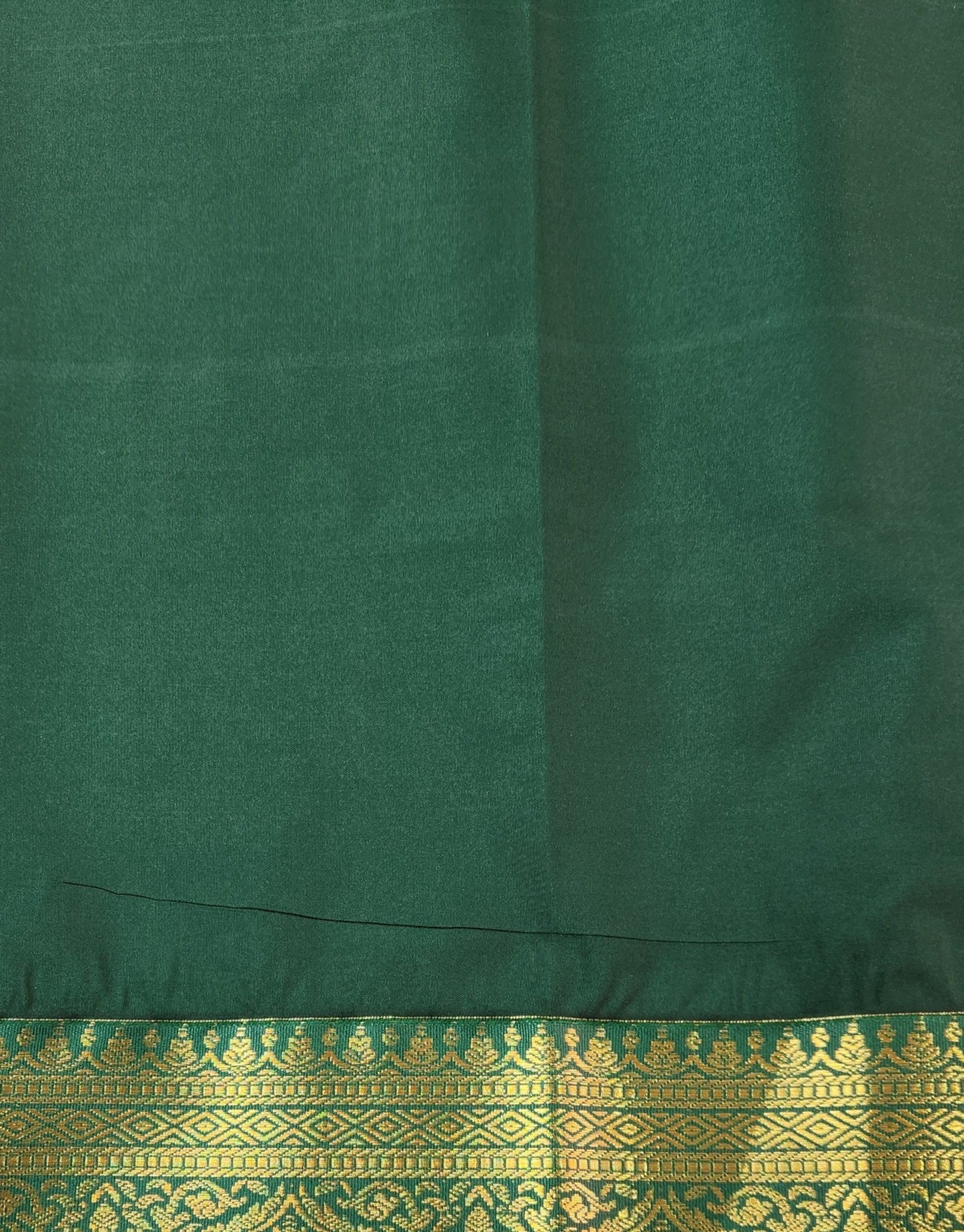 Opulent Stripes - Kancheevaram semi-silk saree