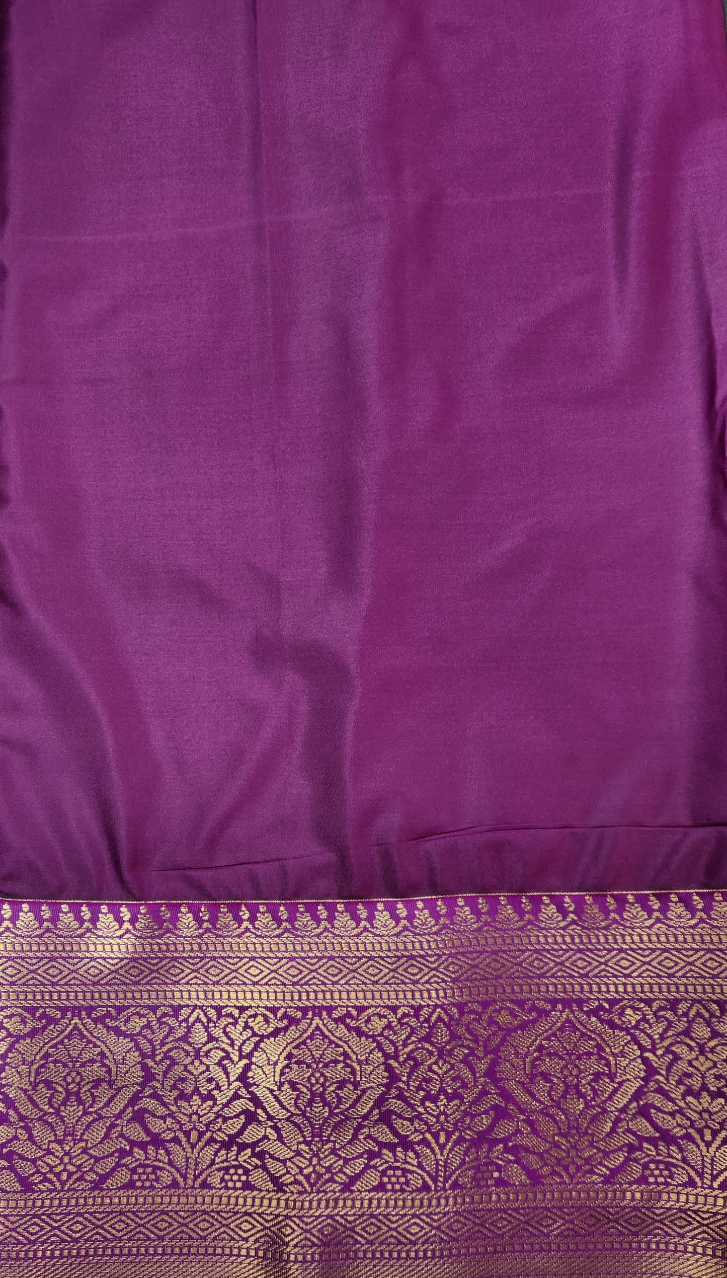 Opulent Stripes - Kancheevaram semi-silk saree