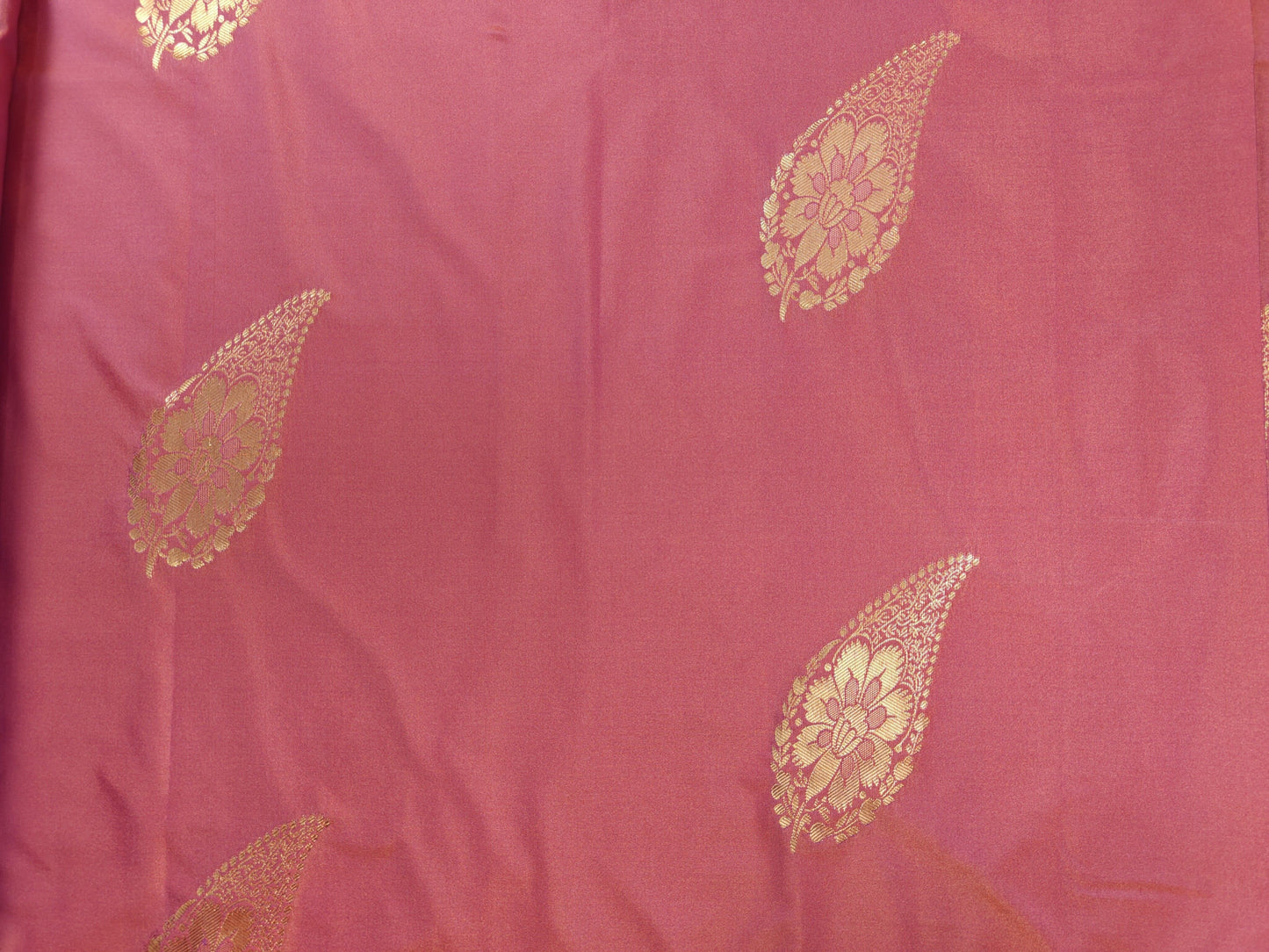 Loomed Weave - Kancheevaram semi-silk saree