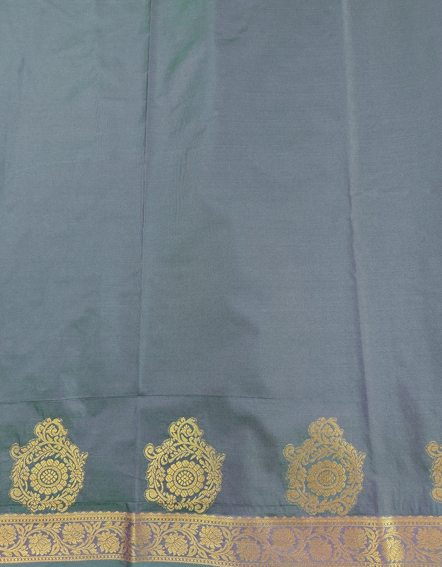 Kancheevaram semi-silk saree