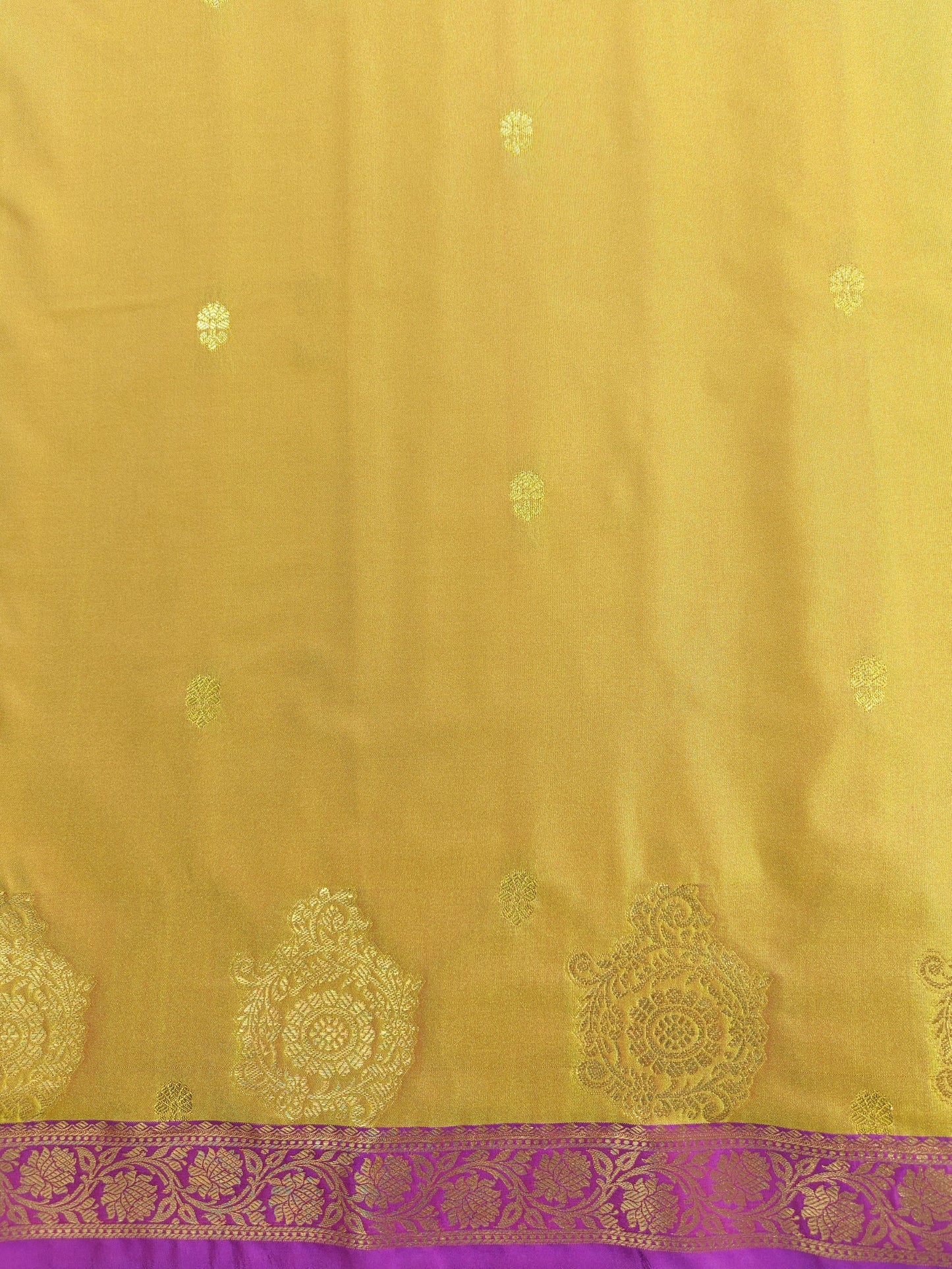 Kancheevaram semi-silk saree