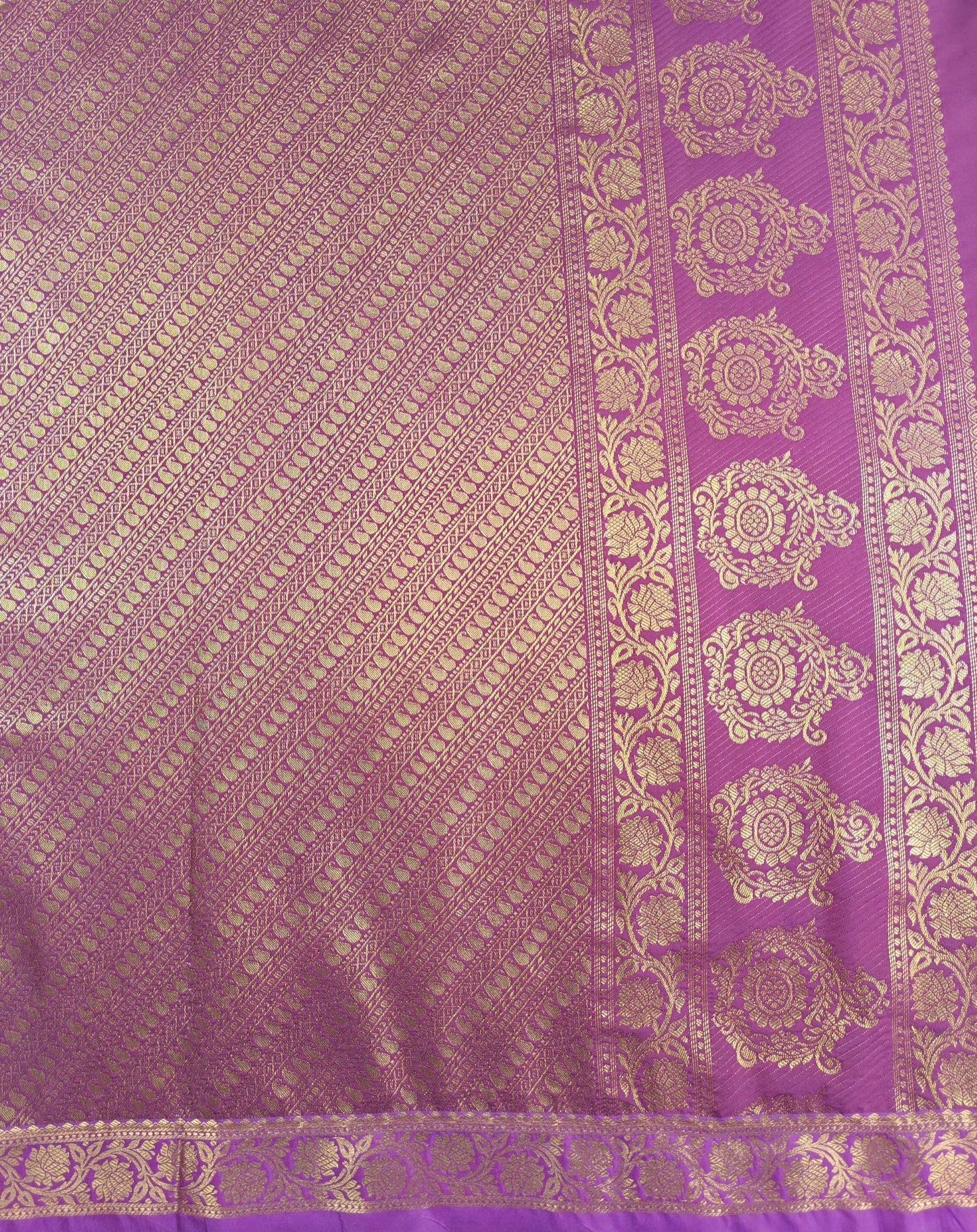 Kancheevaram semi-silk saree