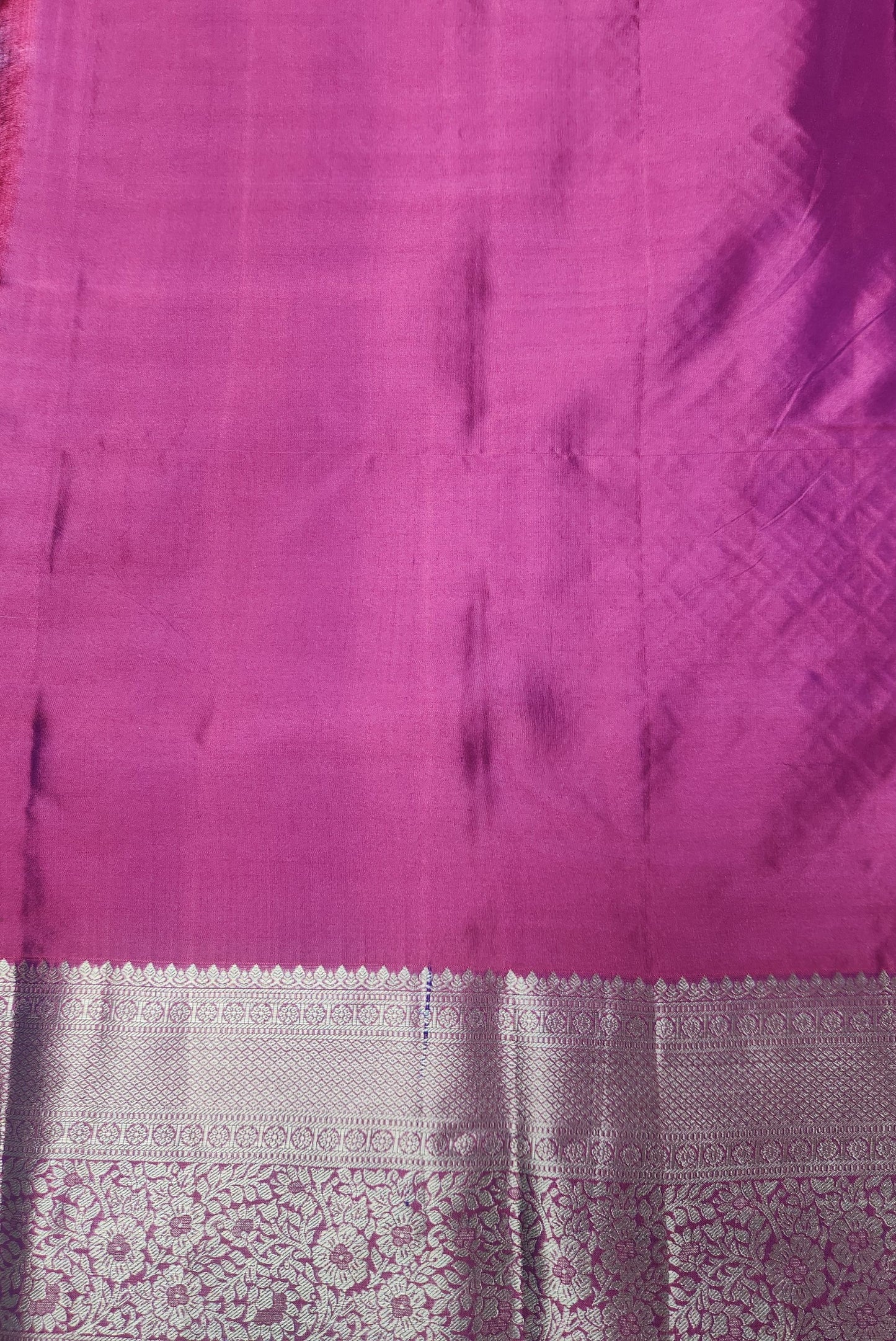 Timeless Paisley - Kancheevaram semi-silk saree