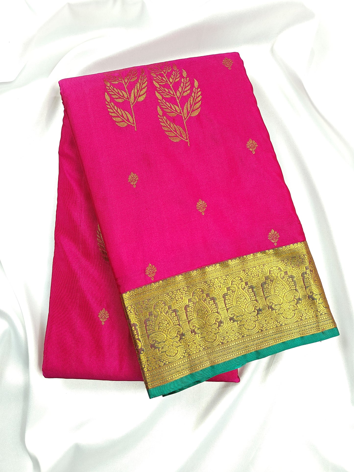 Mystic Reverie -  Kancheevaram Semi-Silk Saree