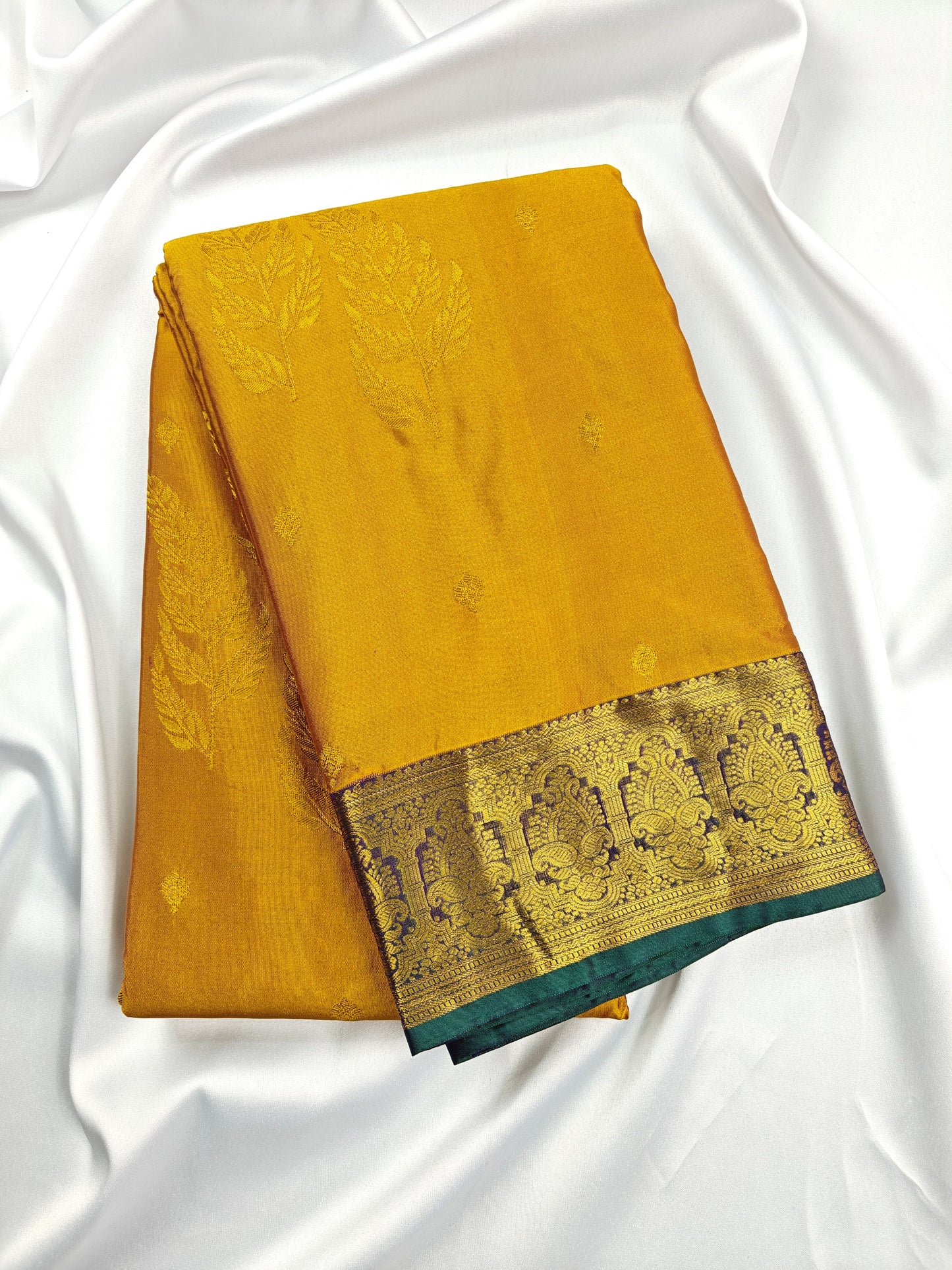 Mystic Reverie -  Kancheevaram Semi-Silk Saree