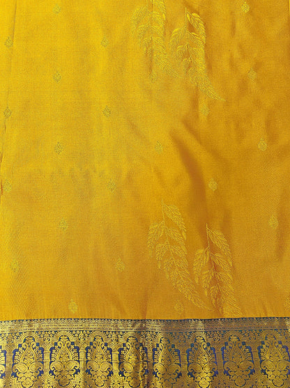 Mystic Reverie -  Kancheevaram Semi-Silk Saree