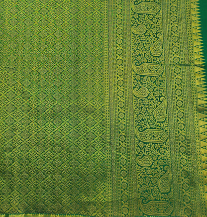 Mystic Reverie -  Kancheevaram Semi-Silk Saree