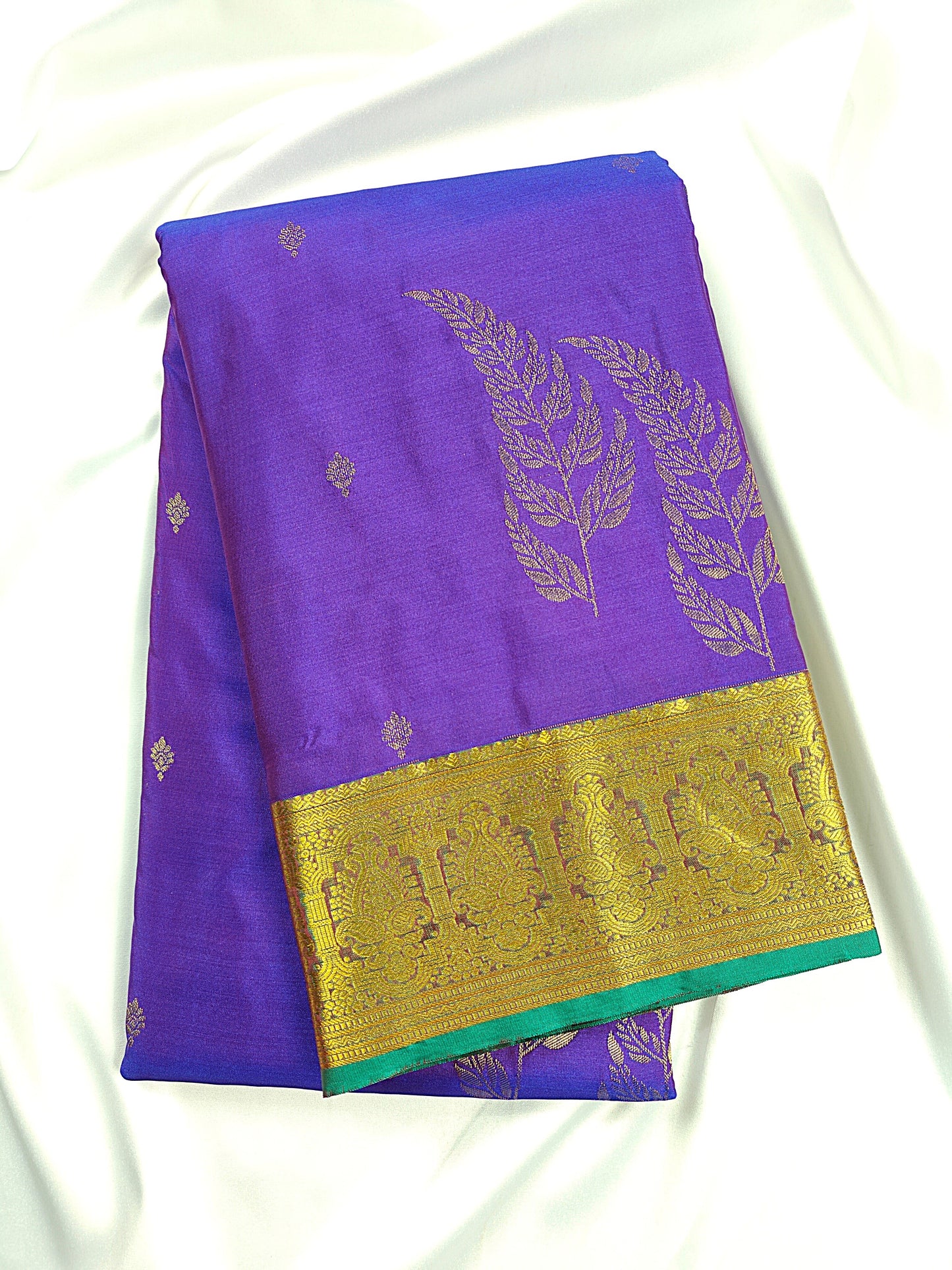 Mystic Reverie -  Kancheevaram Semi-Silk Saree