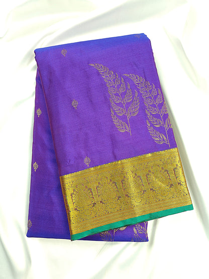 Mystic Reverie -  Kancheevaram Semi-Silk Saree