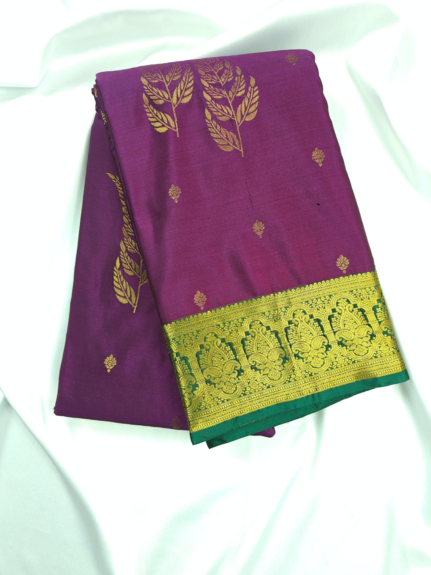 Mystic Reverie -  Kancheevaram Semi-Silk Saree