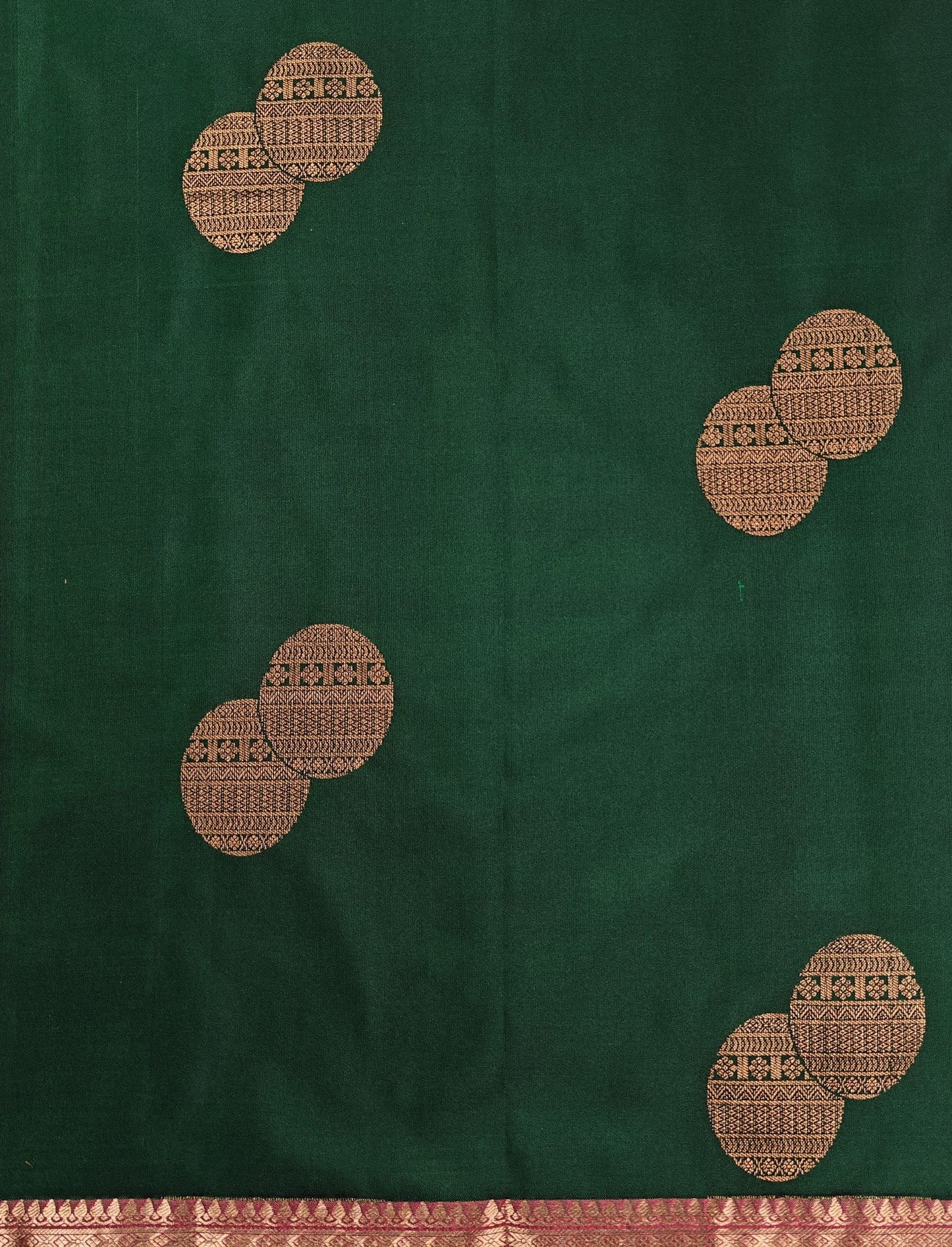 Elephant Parade - Kancheevaram semi silk saree