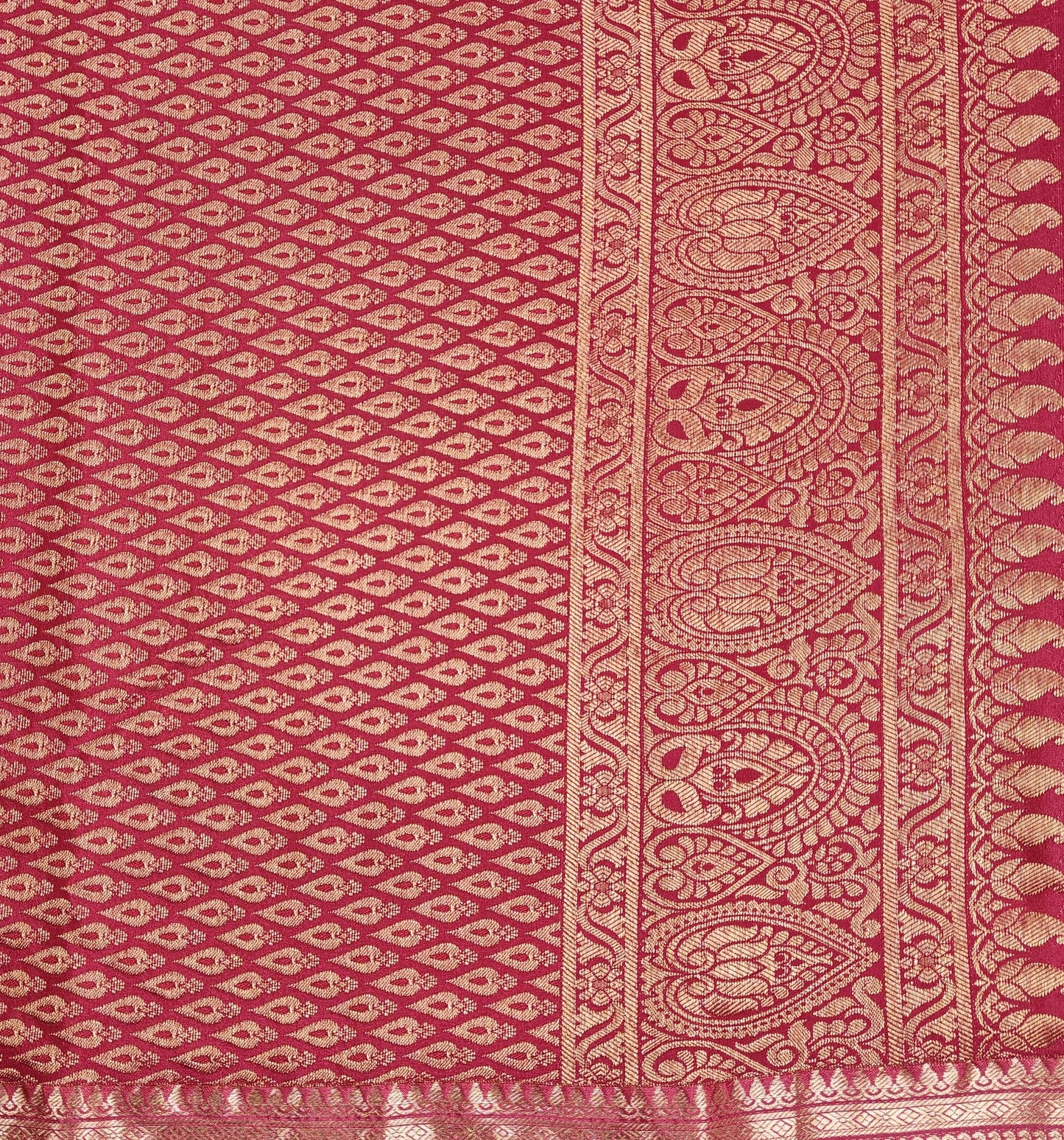 Elephant Parade - Kancheevaram semi silk saree