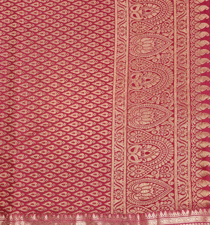Elephant Parade - Kancheevaram semi silk saree