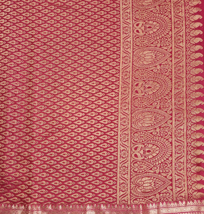 Elephant Parade - Kancheevaram semi silk saree
