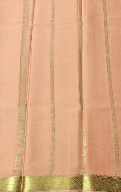 Minimalism - Pure Crepe Self Saree