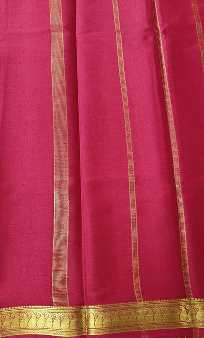 Minimalism - Pure Crepe Self Saree