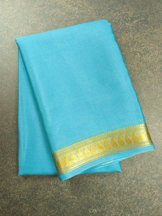 Minimalism - Pure Crepe Self Saree