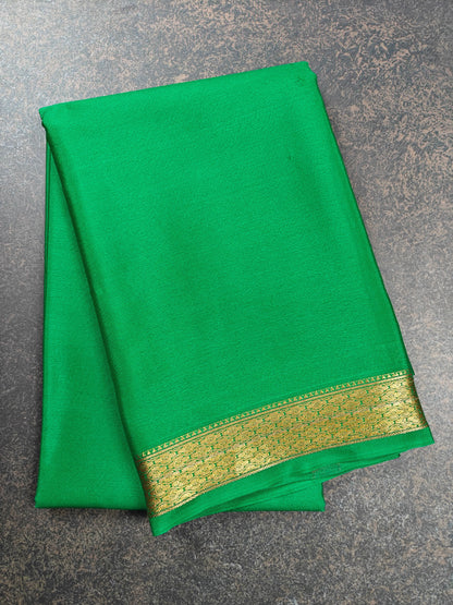 Minimalism - Pure Crepe Self Saree