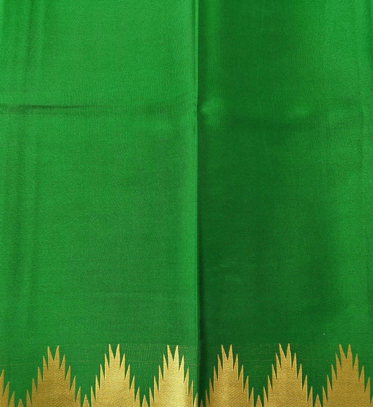 Grace in Weave - Pure crepe 90grams Temple border saree