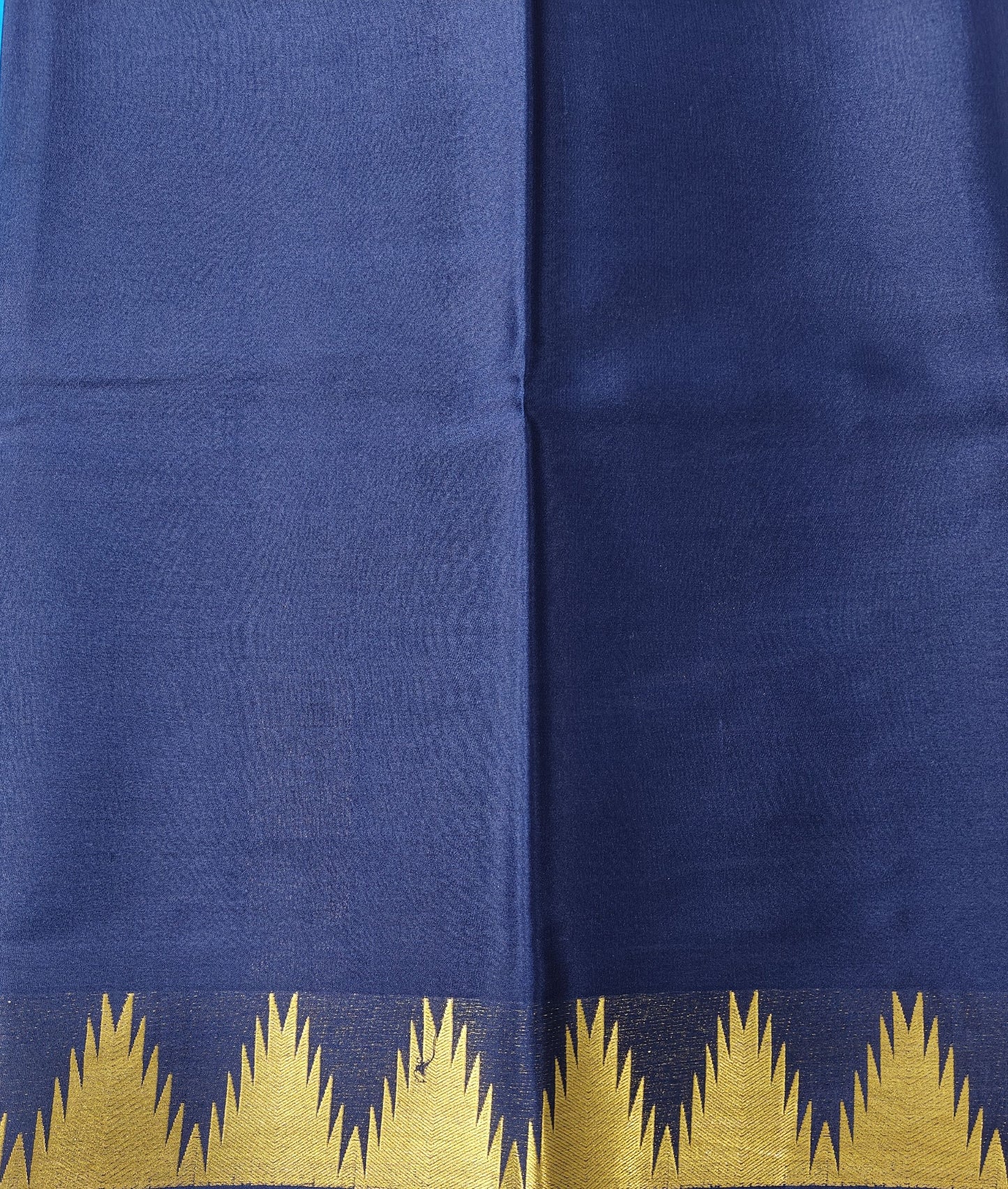 Grace in Weave - Pure crepe 90grams Temple border saree