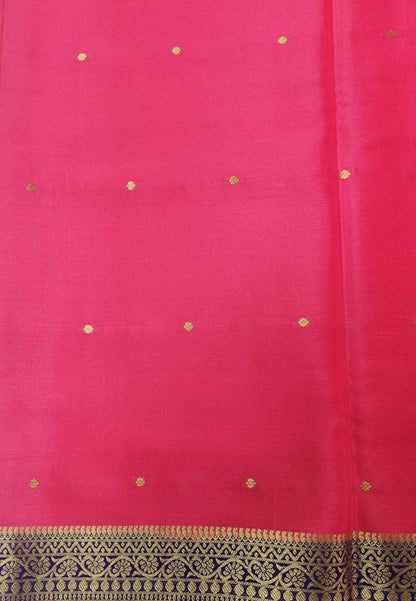 Pure Crepe Saree with small  motifs