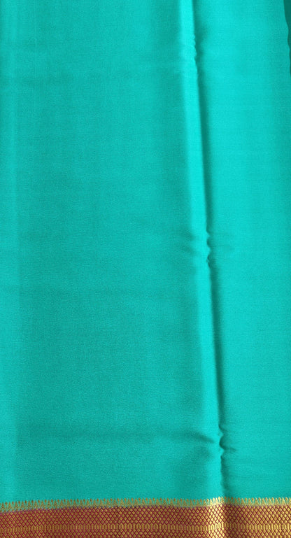 Pure Crepe saree with Bentex border