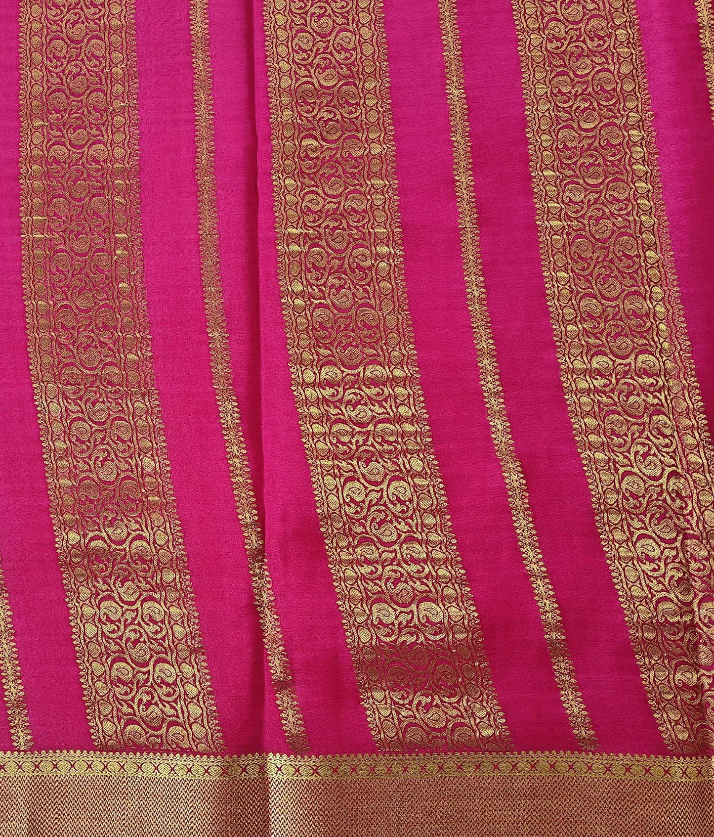 Timeless Grids - Pure Checkered Crepe Sarees