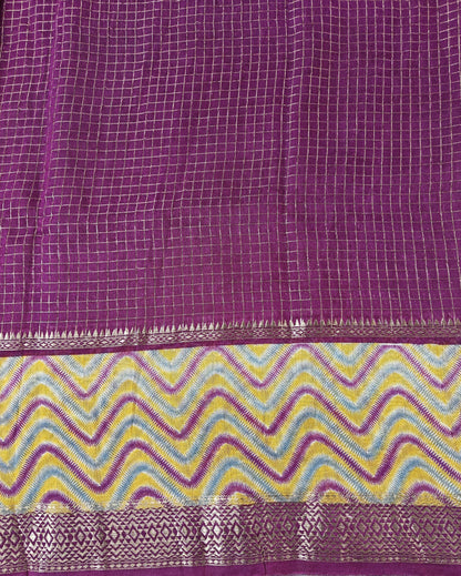 Waves & Weaves - Printed Saree
