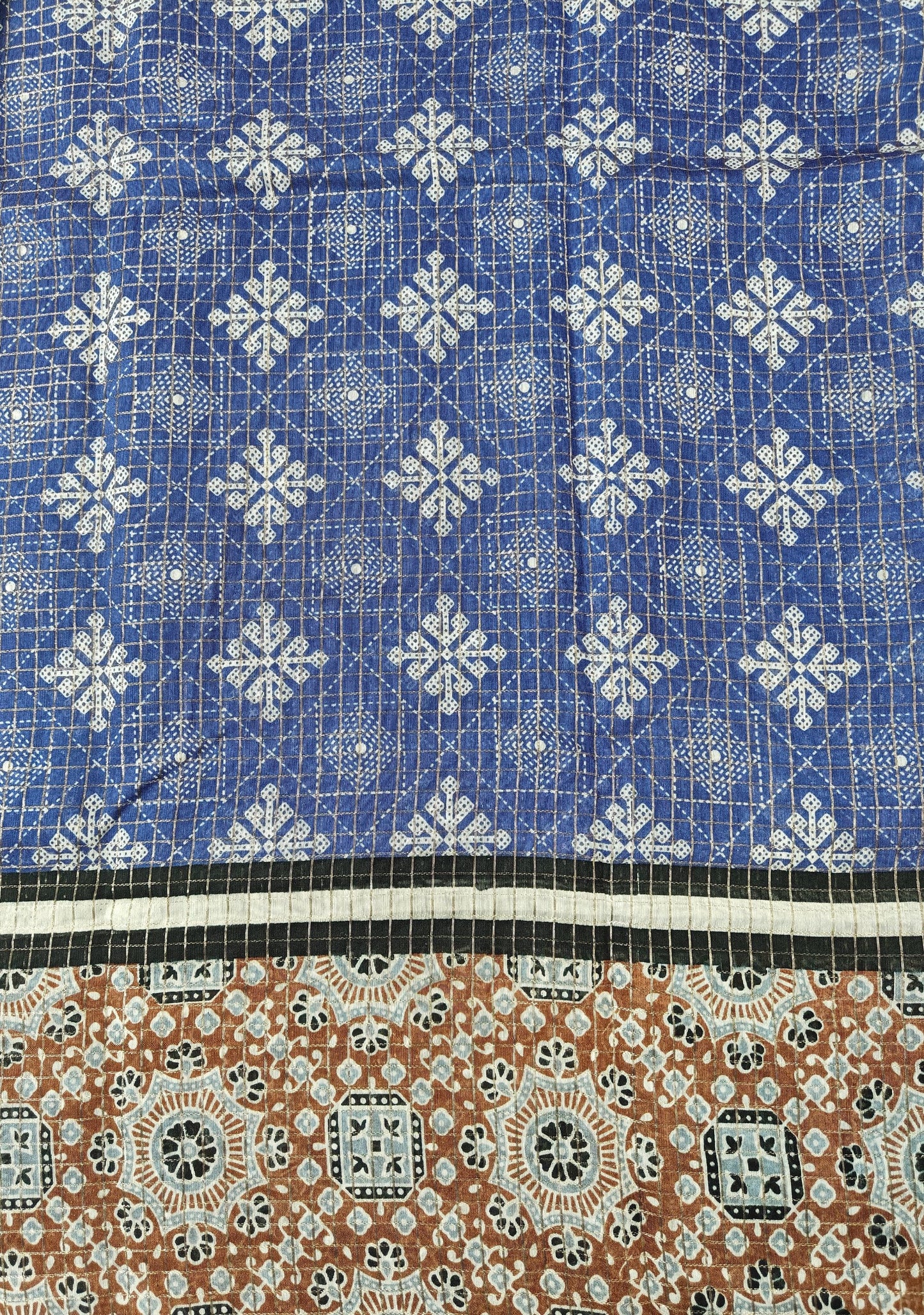 Mosaic Heritage - Printed Saree