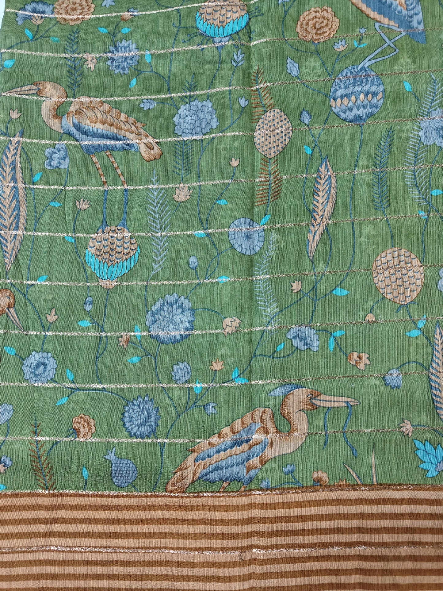 Nature’s Rhythm - Printed saree
