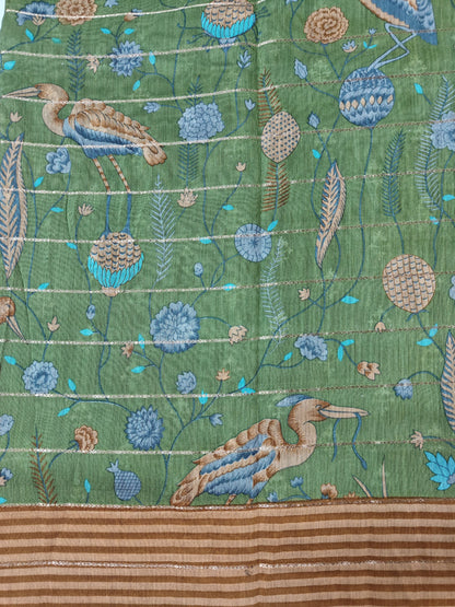 Nature’s Rhythm - Printed saree