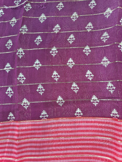 Nature’s Rhythm - Printed saree