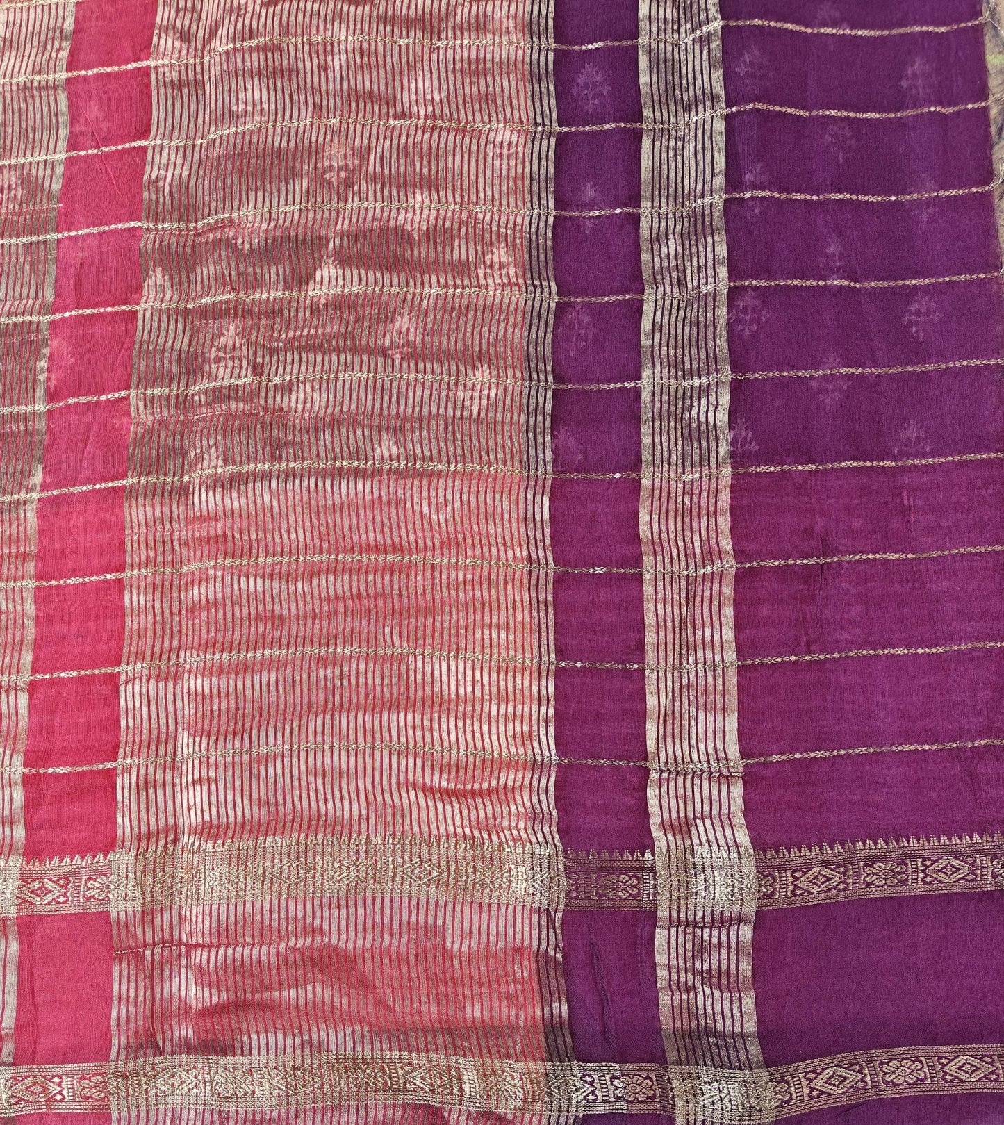 Nature’s Rhythm - Printed saree