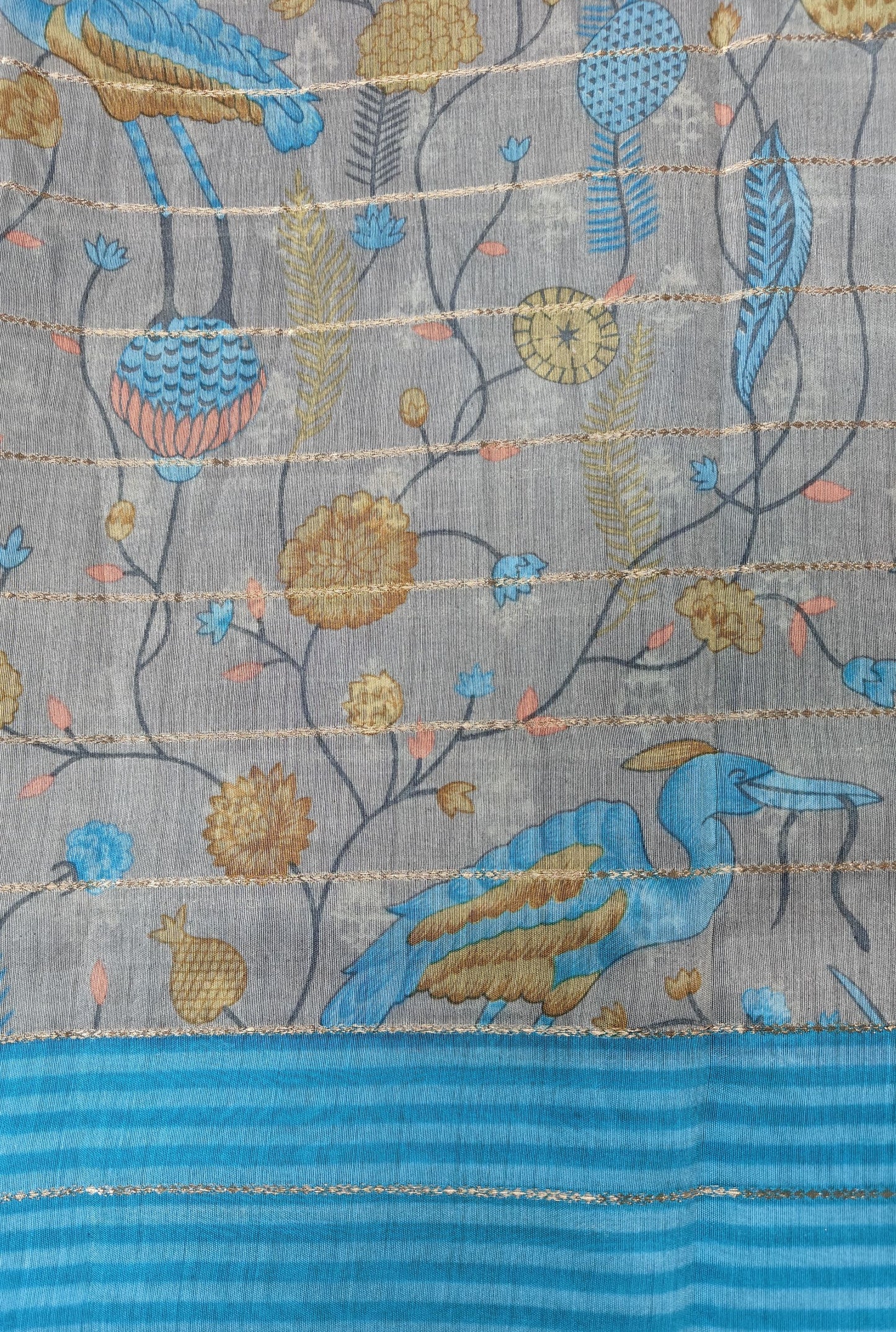 Nature’s Rhythm - Printed saree