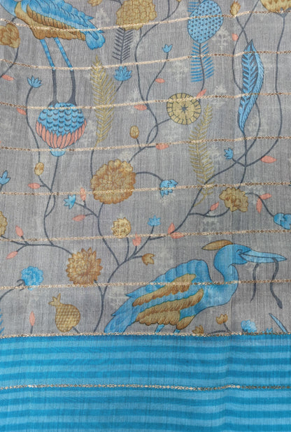 Nature’s Rhythm - Printed saree