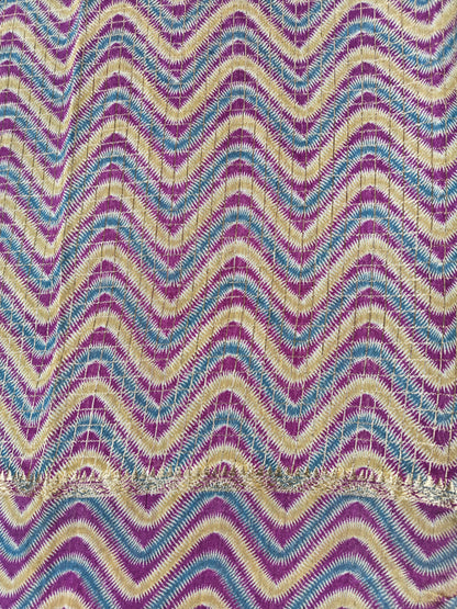 Waves & Weaves - Printed Saree
