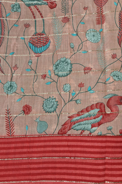 Nature’s Rhythm - Printed saree