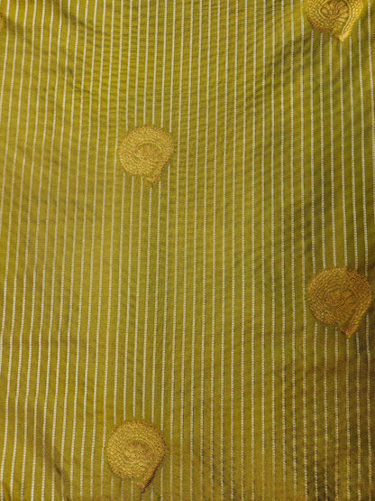 Threads of Radiance - Kancheevaram semi-silk saree