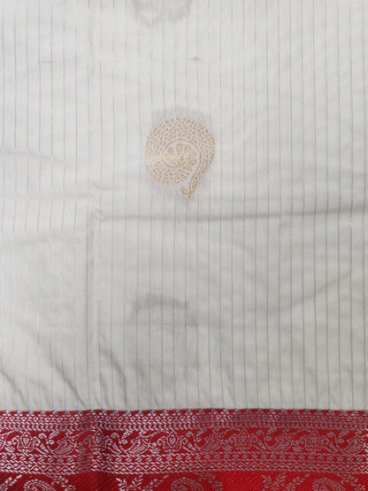 Threads of Radiance - Kancheevaram semi-silk saree