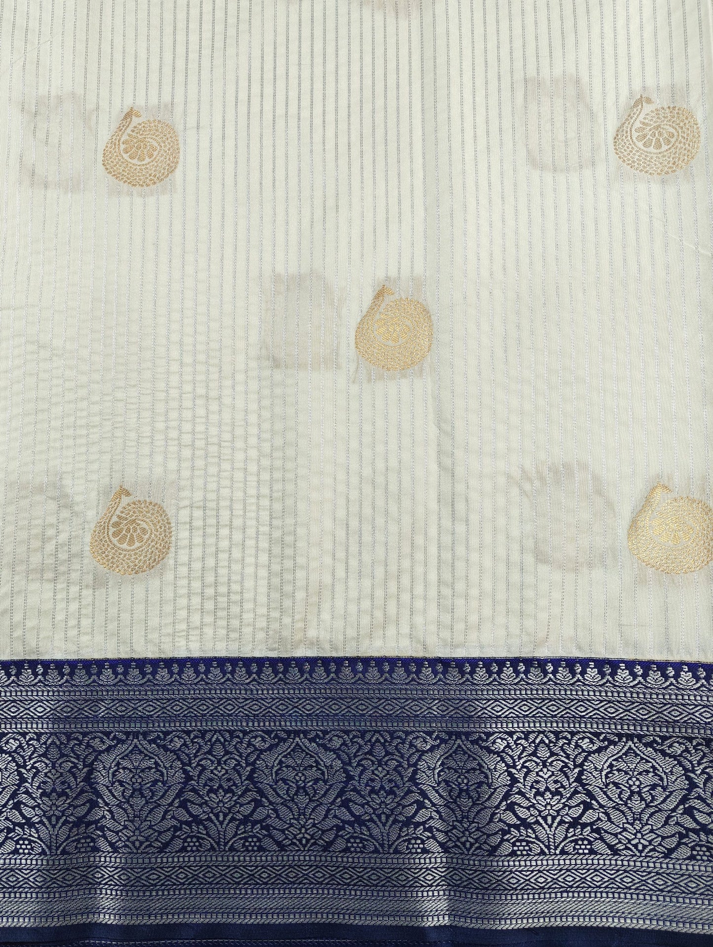 Threads of Radiance - Kancheevaram semi-silk saree