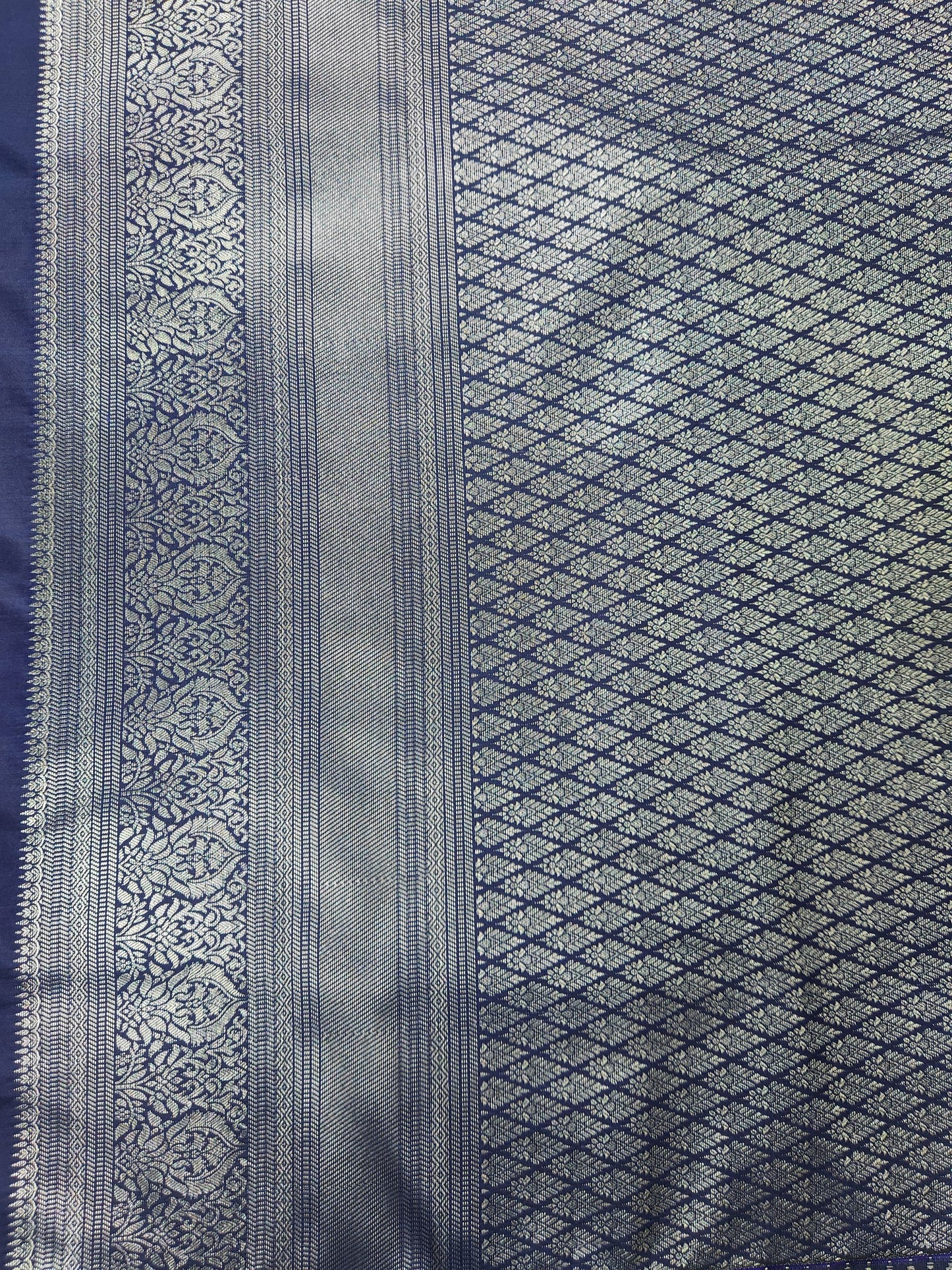 Threads of Radiance - Kancheevaram semi-silk saree