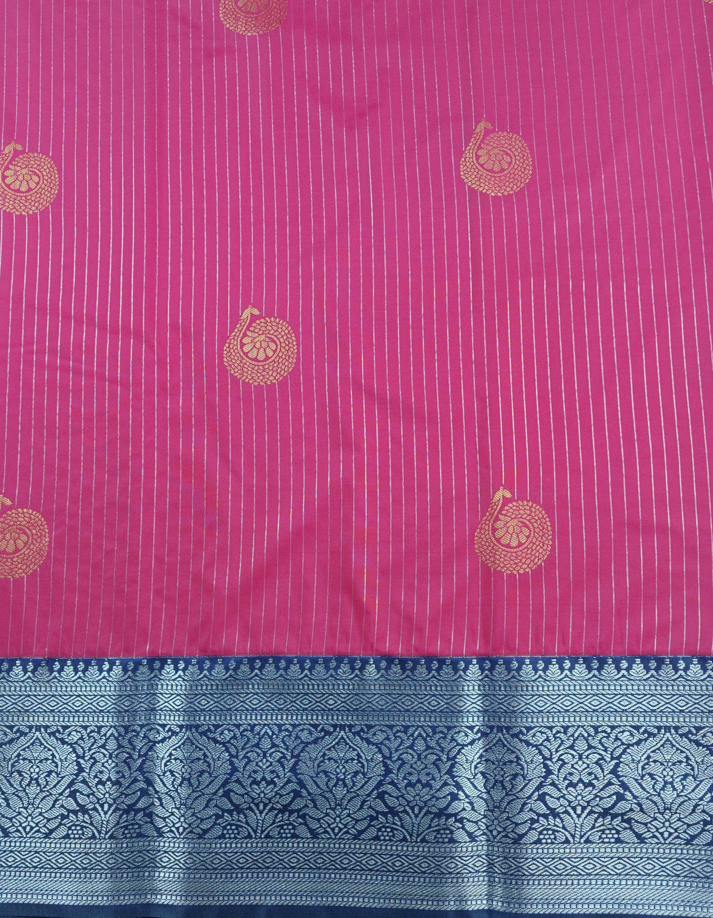 Threads of Radiance - Kancheevaram semi-silk saree