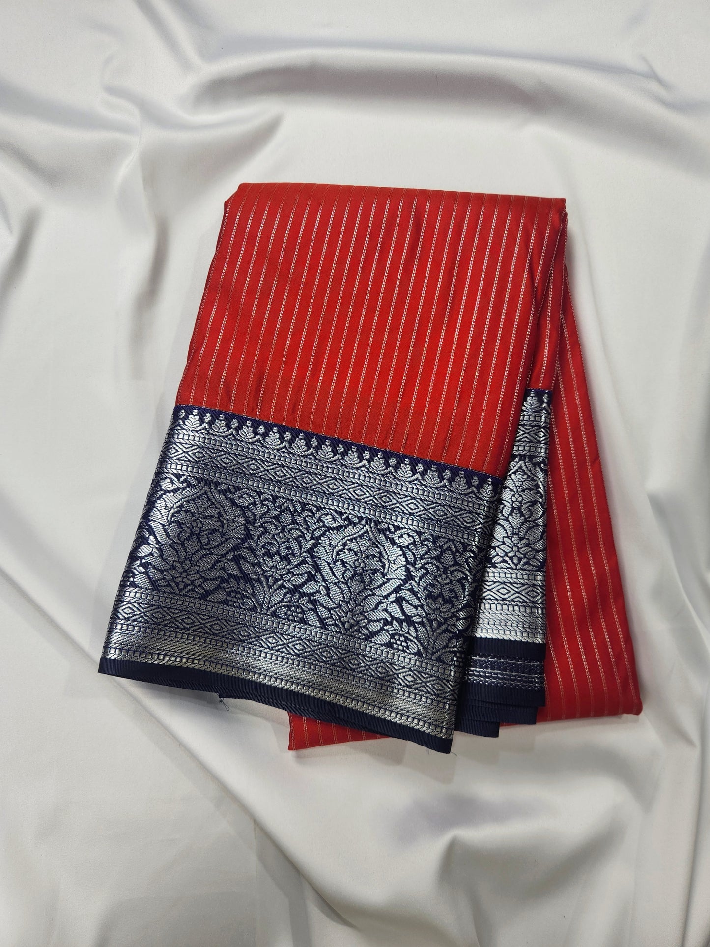 Threads of Radiance - Kancheevaram semi-silk saree